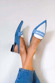 Blue & White