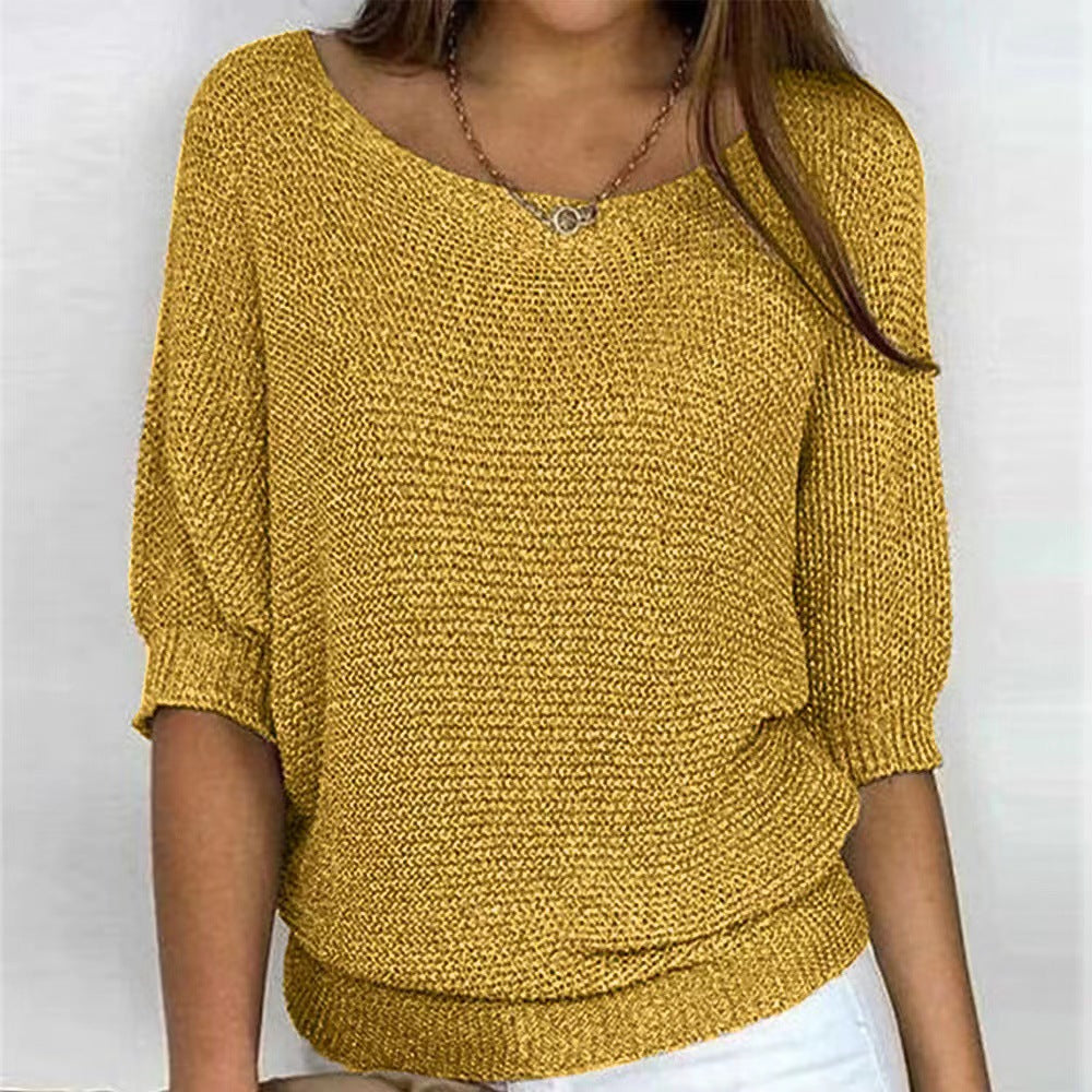 Sweater For Women | Crew Neck Knitted