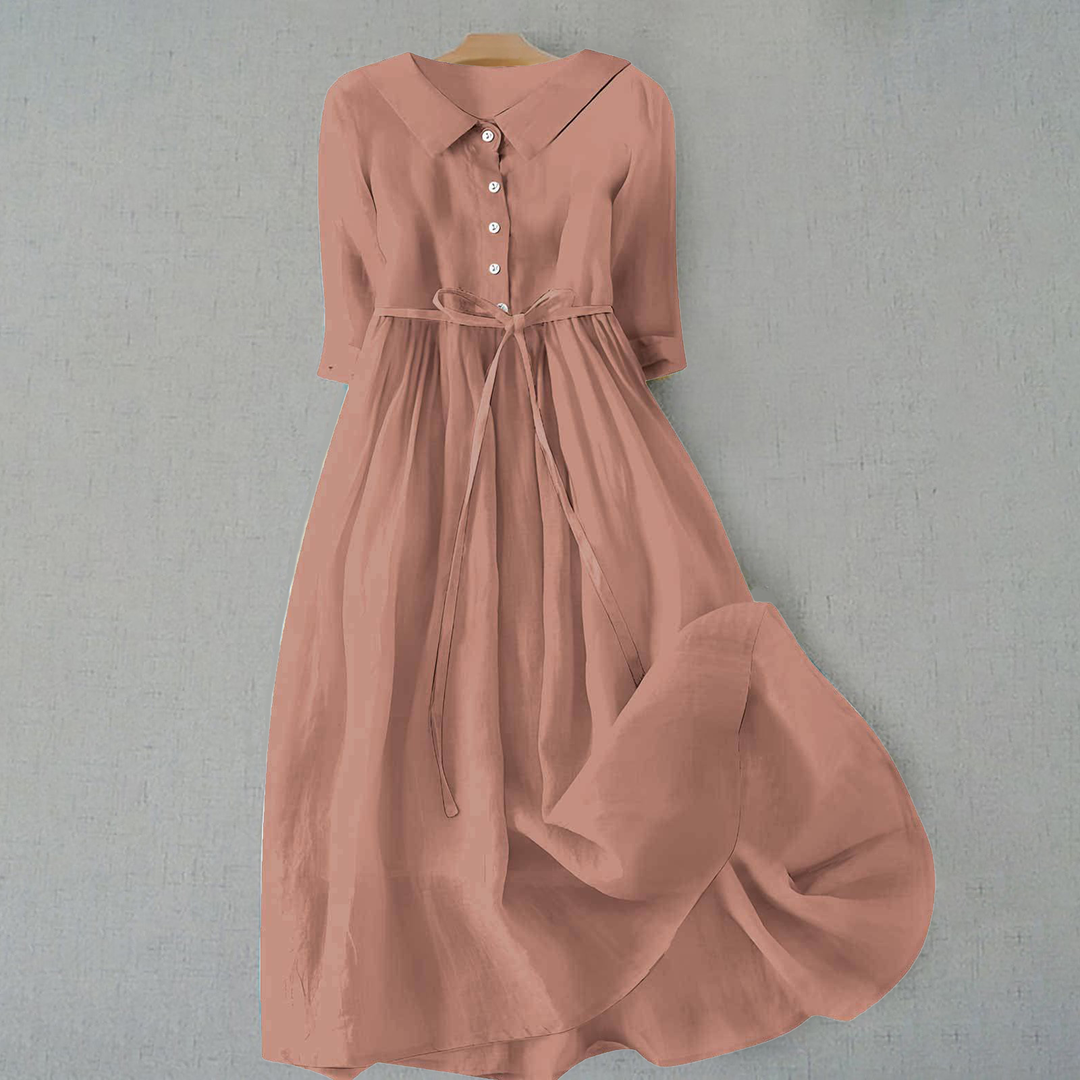 Women’s Dress | Tie-Waist Midi