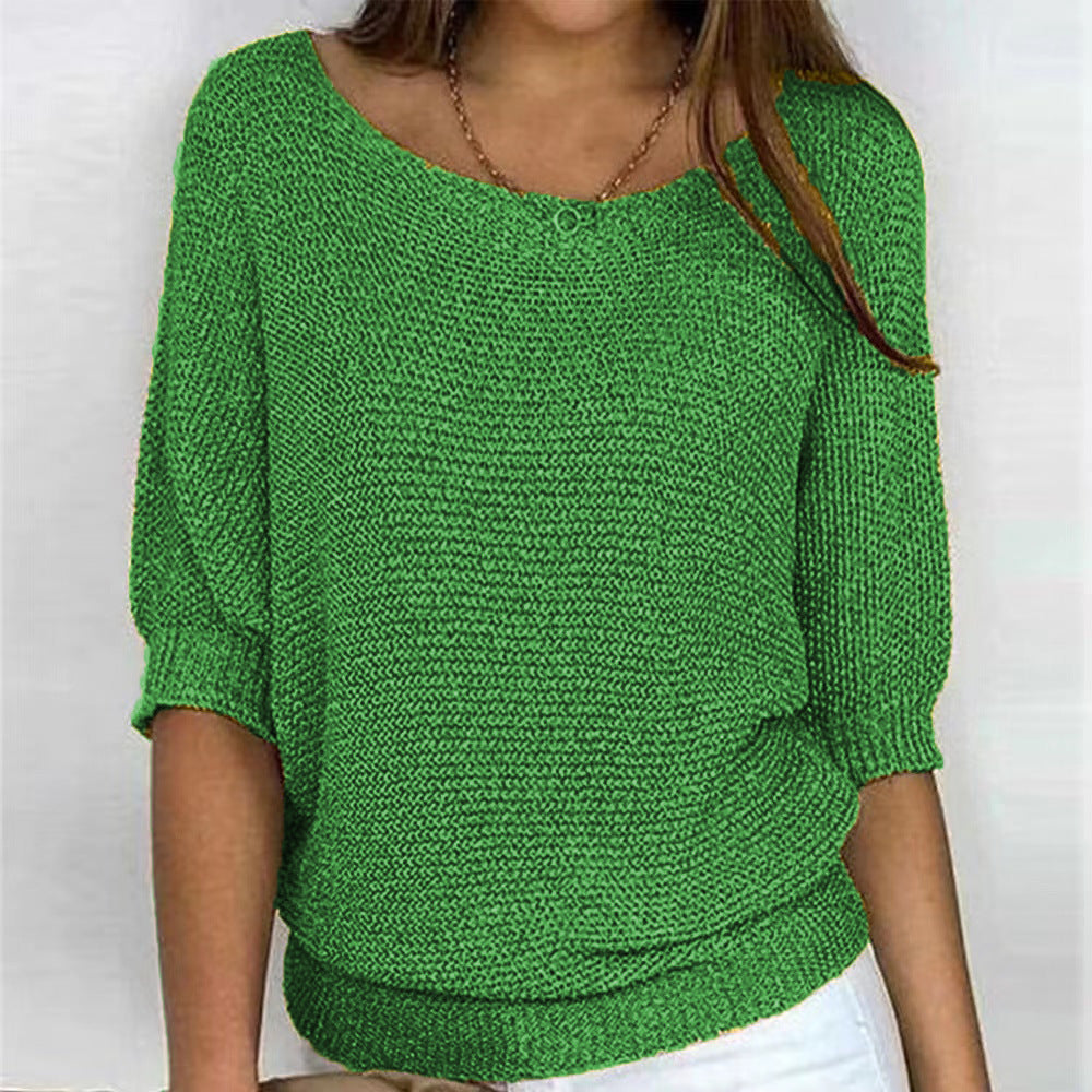 Sweater For Women | Crew Neck Knitted