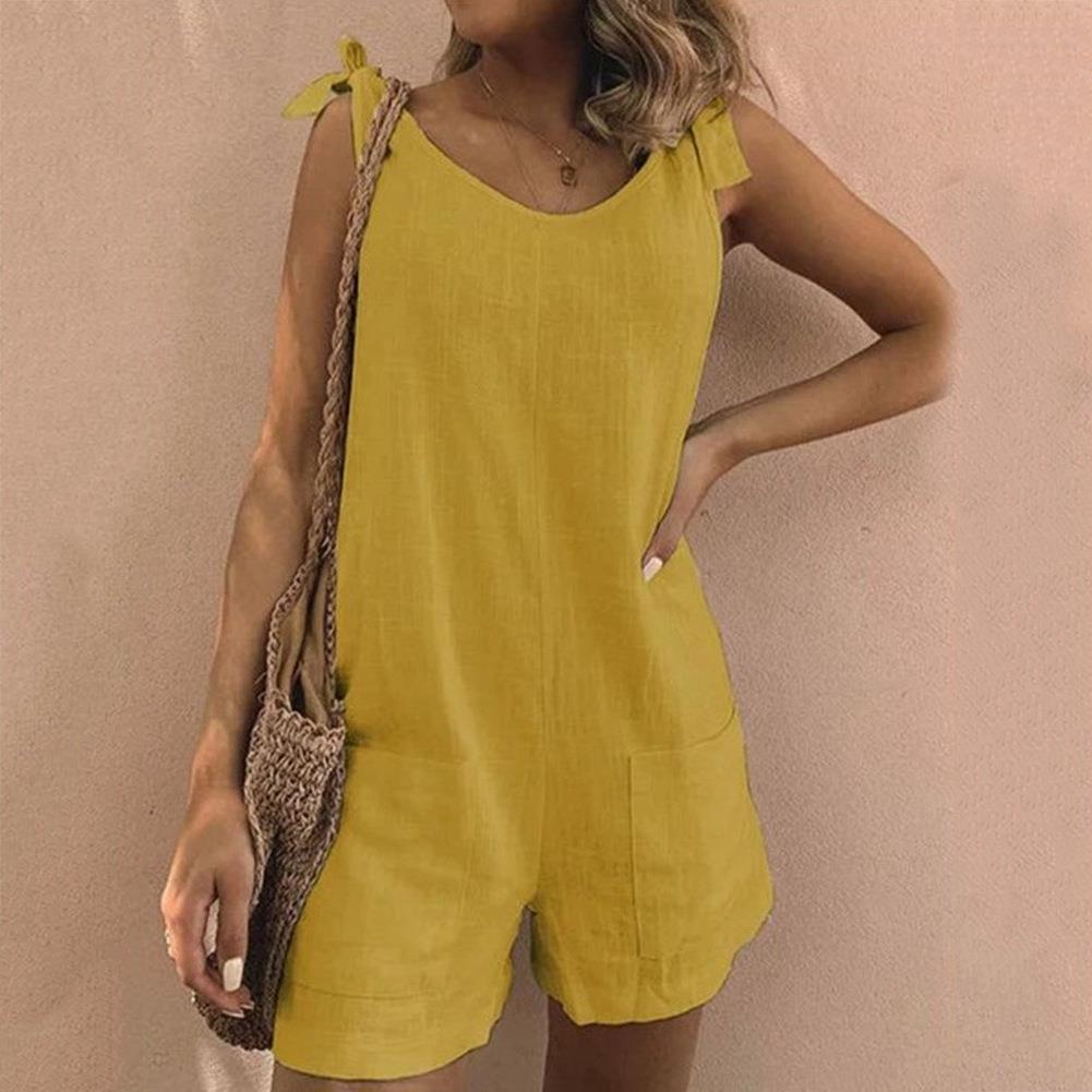 Romper For Women | Sleeveless with Pockets