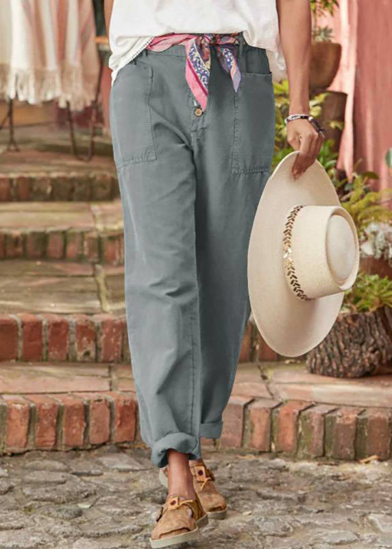 Women's Trousers | High Waisted Straight Leg