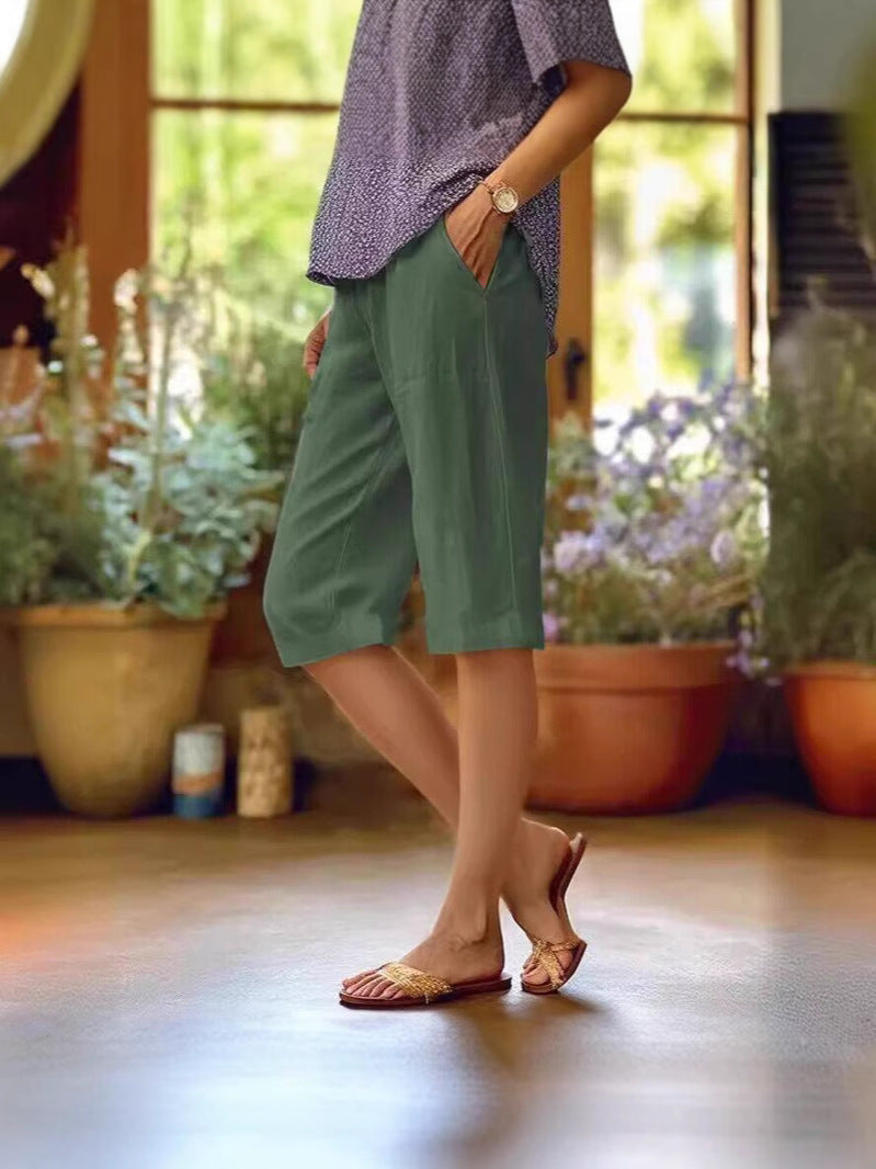 Women's Shorts | High Tailored Waist