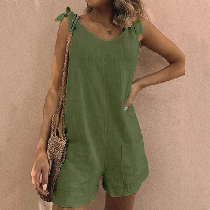 Romper For Women | Sleeveless with Pockets