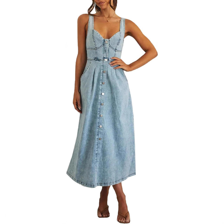 Women's Dress | Sleeveless Denim