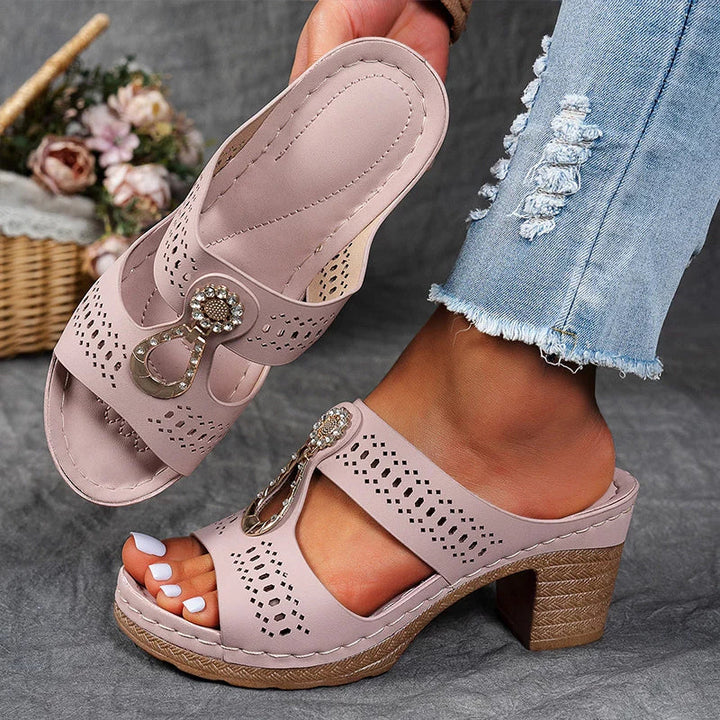 Sandals for Women | Block Open Toe