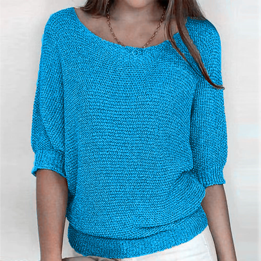 Sweater For Women | Crew Neck Knitted