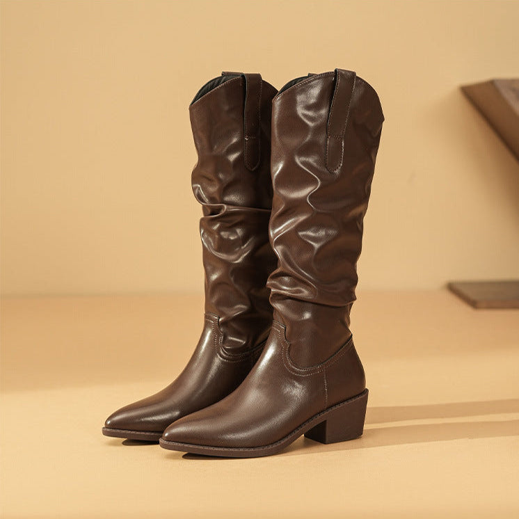 Women’s Boots | Slouchy Knee-High