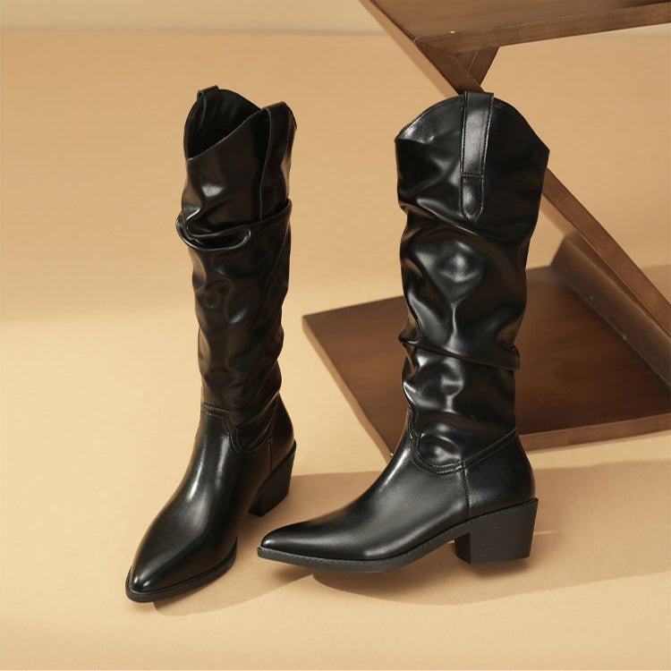 Women’s Boots | Slouchy Knee-High