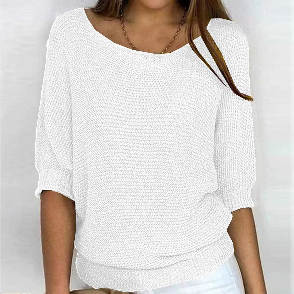 Sweater For Women | Crew Neck Knitted