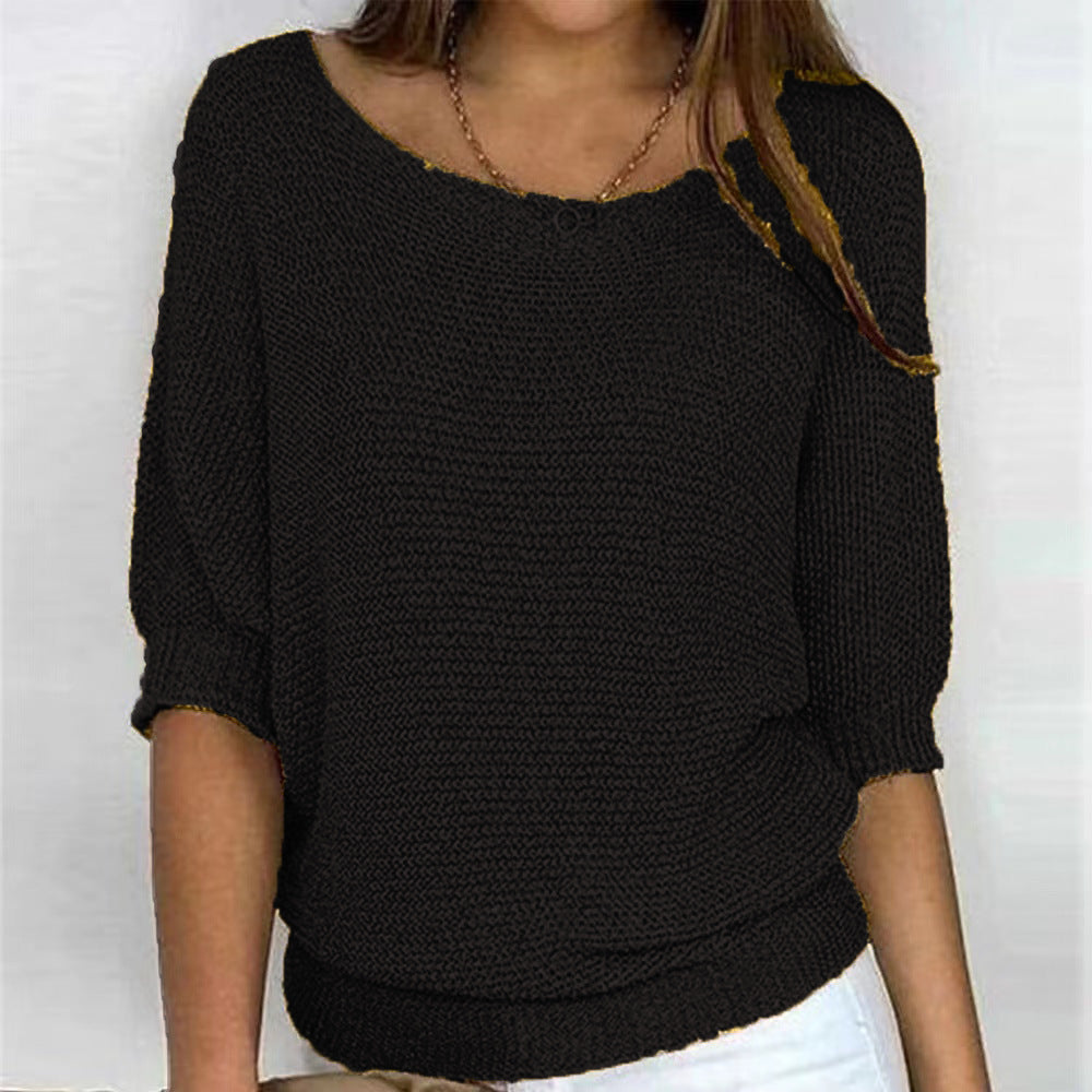 Sweater For Women | Crew Neck Knitted