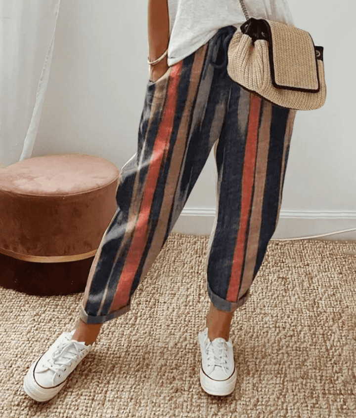 Women’s Trousers | Drawstring Waist Cropped