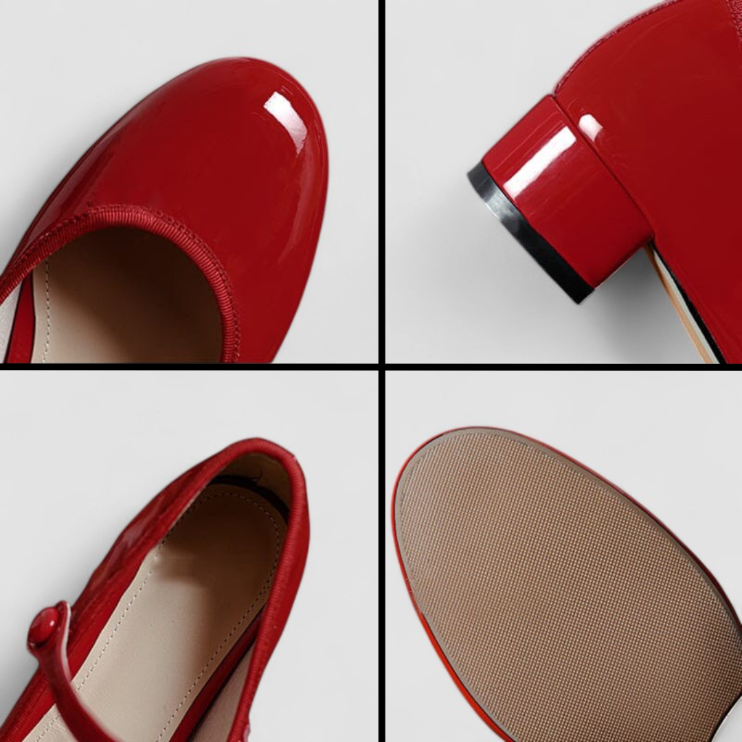 Women’s Mary Jane Shoes | Buckle Strap Block Heel