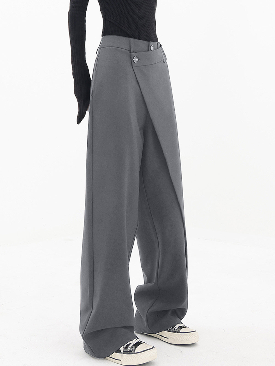 Women's Trousers | High Waist Wide Leg