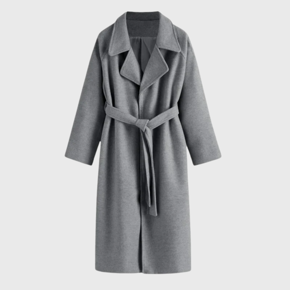 Coat for Women | Long Wrap Belted Outerwear