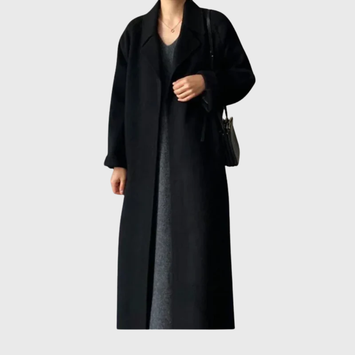 Coat for Women | Long Wrap Belted Outerwear