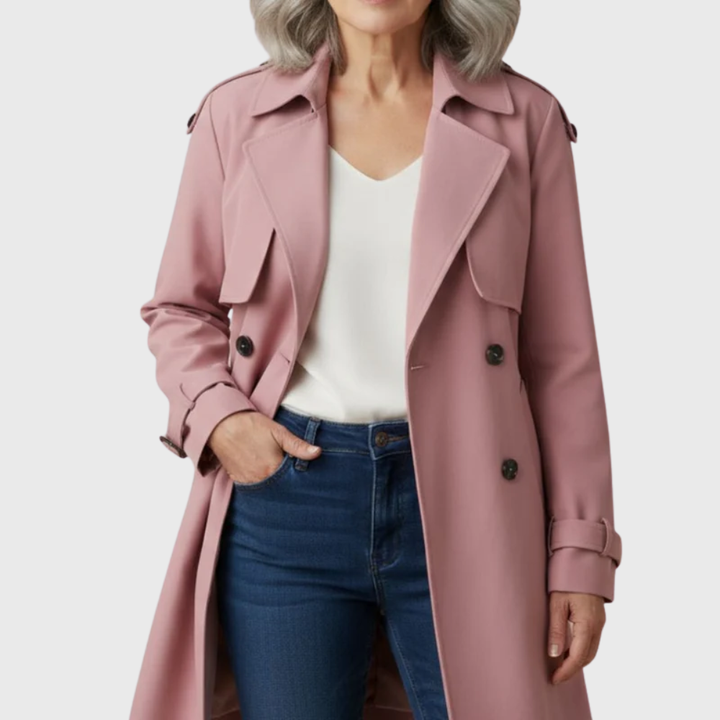 Coat for Women | Double-Breasted Trench