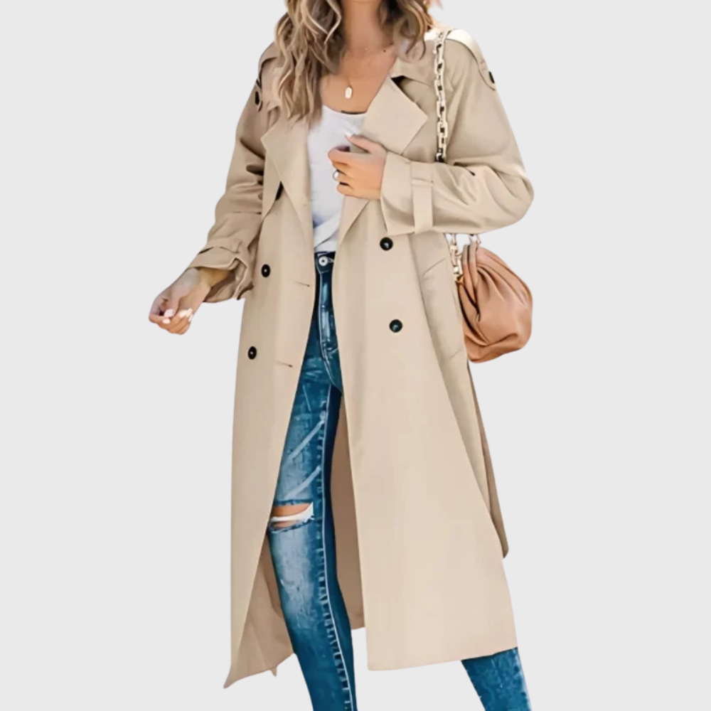Coat for Women | Double-Breasted Trench