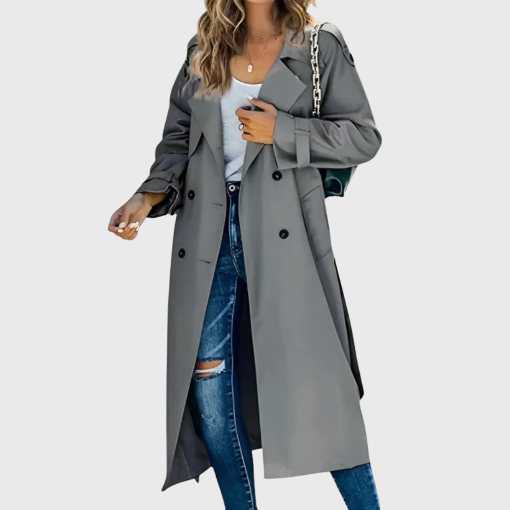 Coat for Women | Double-Breasted Trench