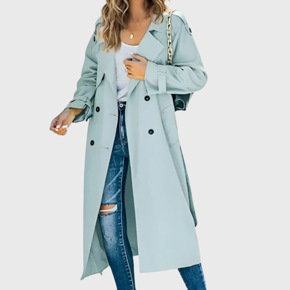 Coat for Women | Double-Breasted Trench