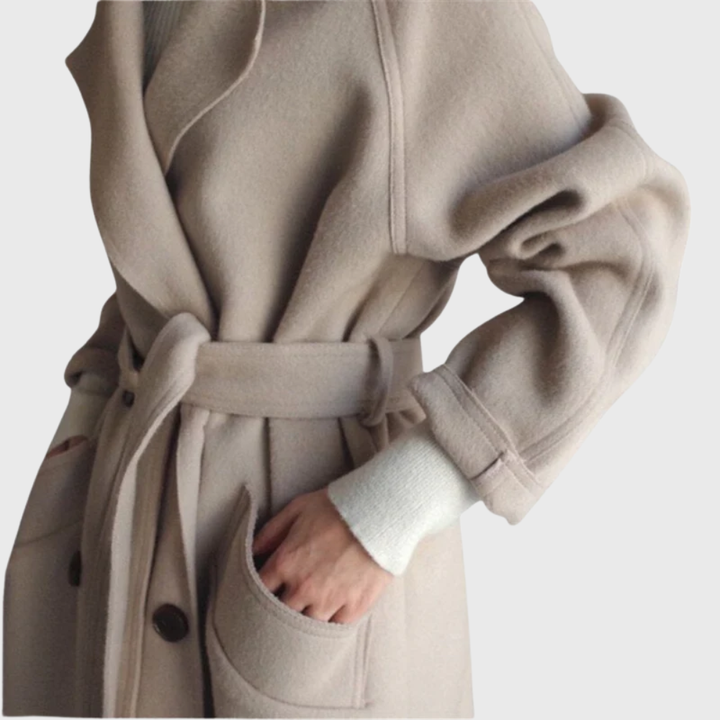 Coat for Women | Lapel Button Front