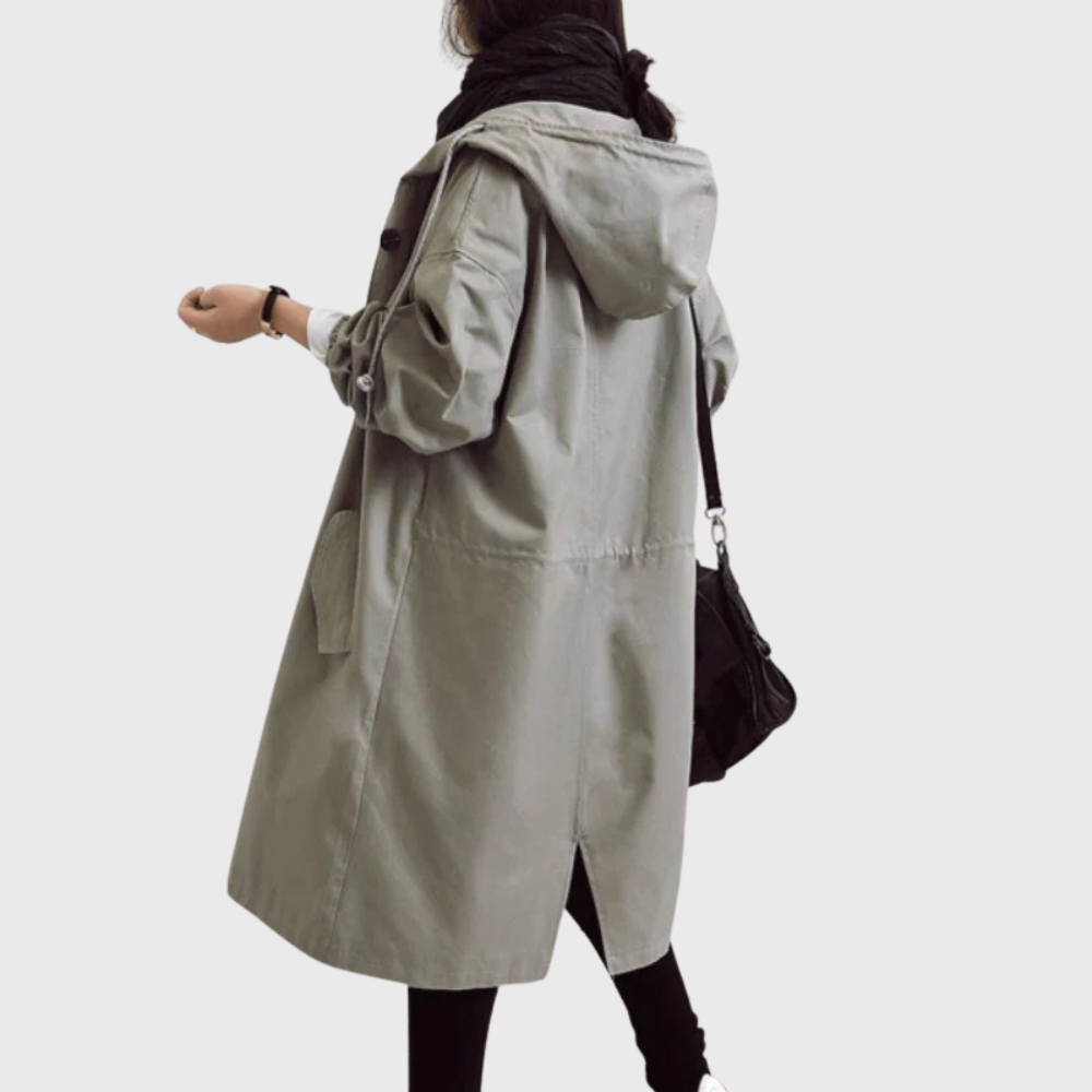 Coat for Women |  Button Front Trench Style