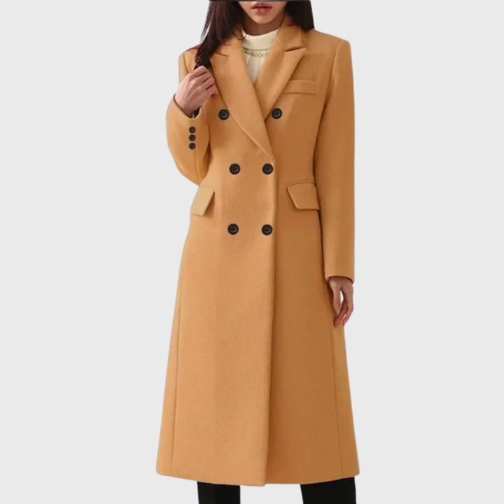 Coat for Women | Long Double Breasted