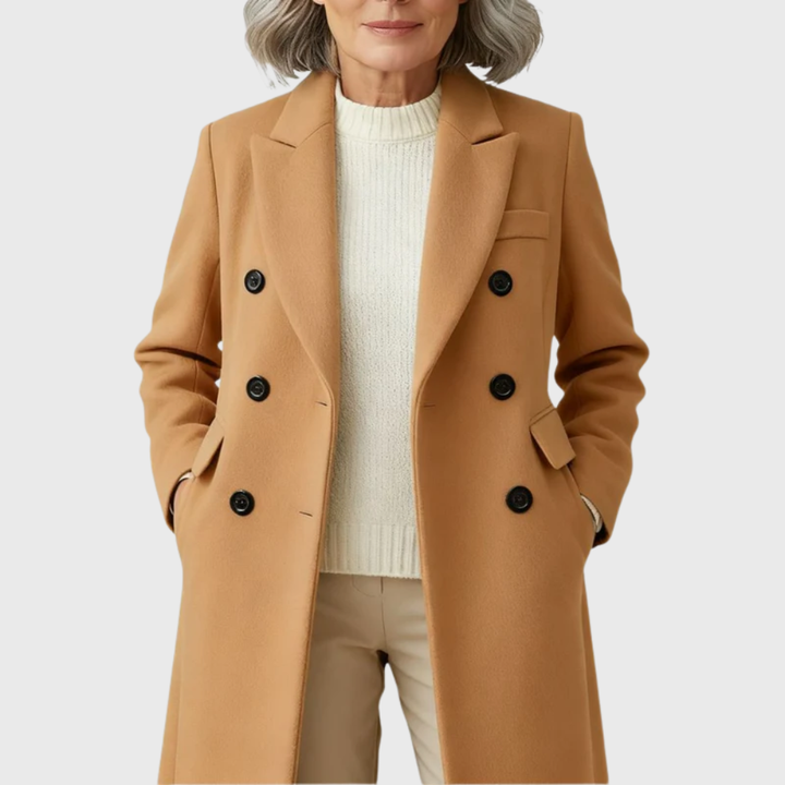 Coat for Women | Long Double Breasted