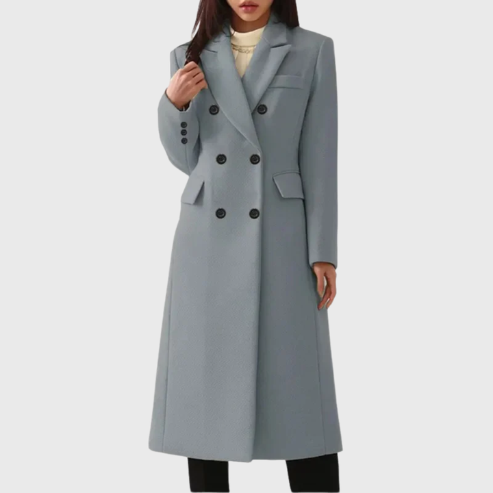 Coat for Women | Long Double Breasted