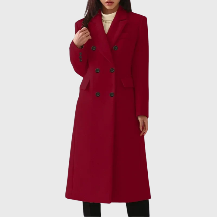 Coat for Women | Long Double Breasted