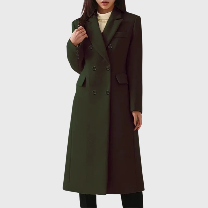 Coat for Women | Long Double Breasted
