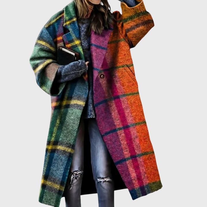Coat for Women | Oversized Artistic Print