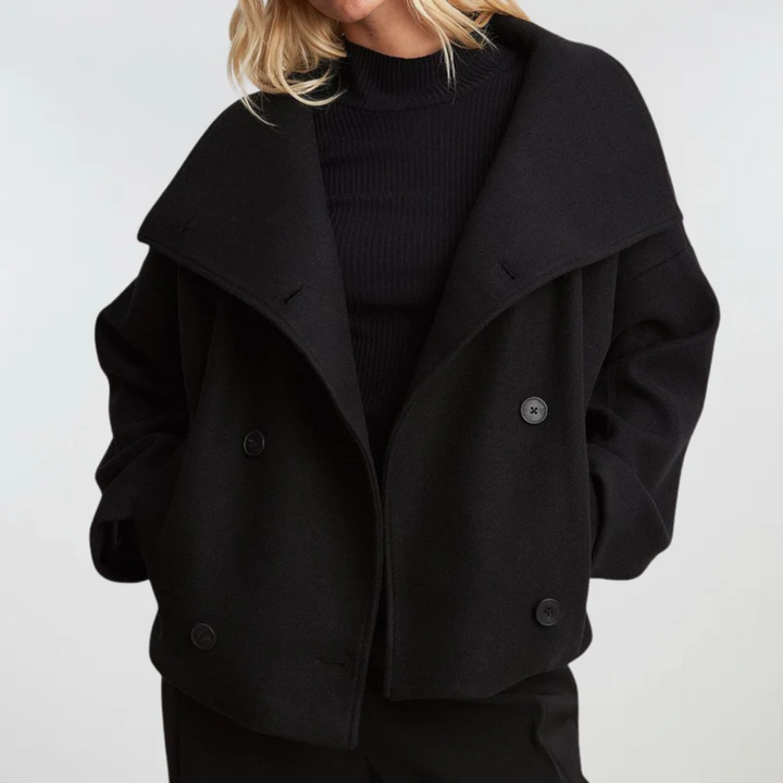 Jacket for Women | Cropped Double Breasted Lapel
