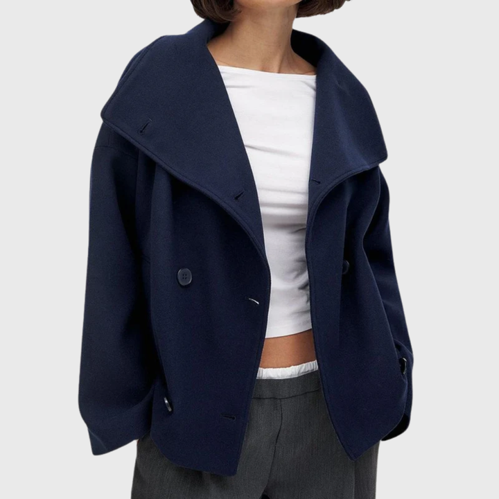 Jacket for Women | Cropped Double Breasted Lapel