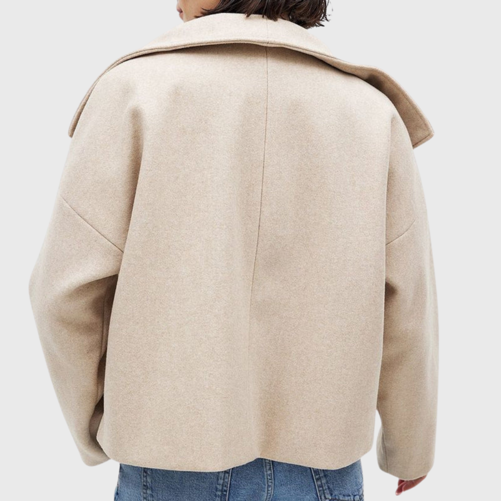 Jacket for Women | Cropped Double Breasted Lapel