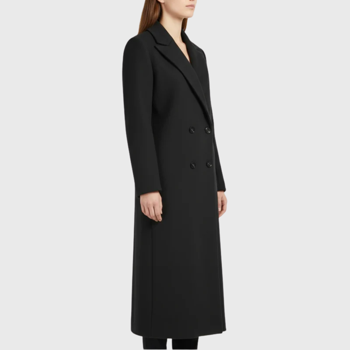 Coat for Women | Structured Double Breasted
