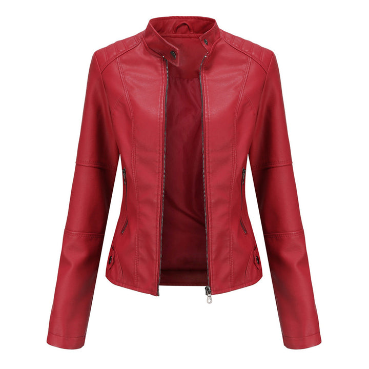 Women’s Jacket | Zip-Up Moto Fitted
