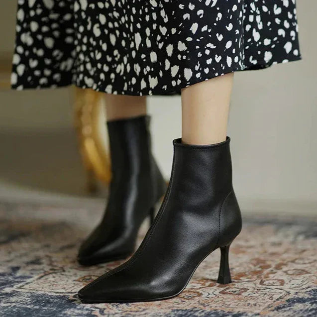 Boots For Women | Pointed Toe Ankle Heel Style