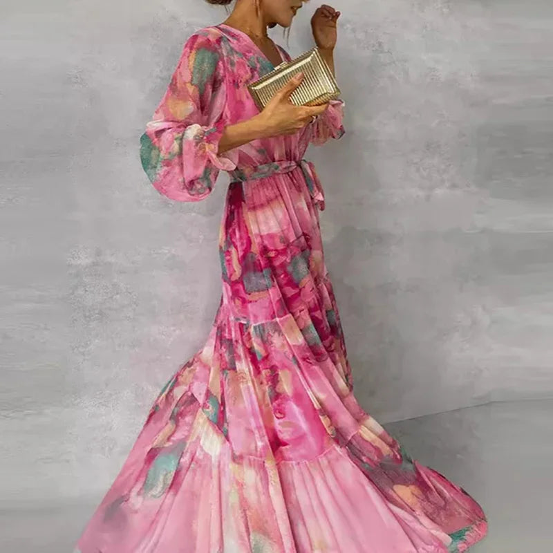 Women’s Dress | Floral Wrap Maxi