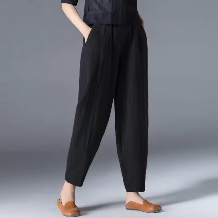 Women’s Trousers | High Waist Tapered Fit