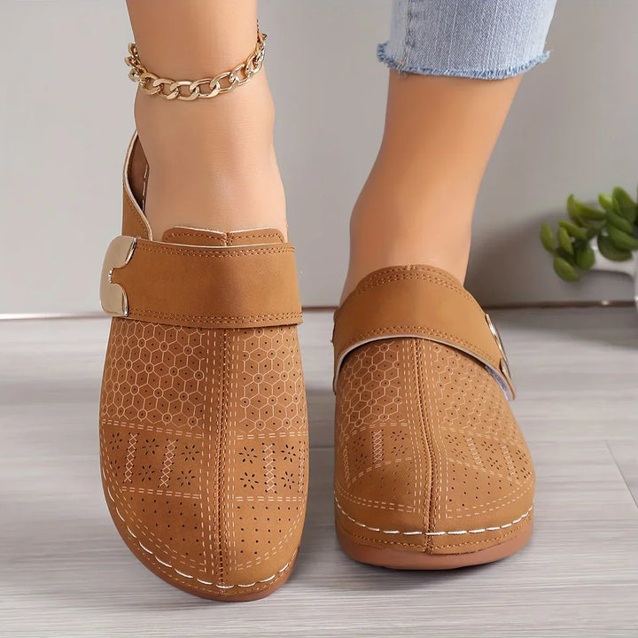 Women's Clog Mules | Slip-On Perforated