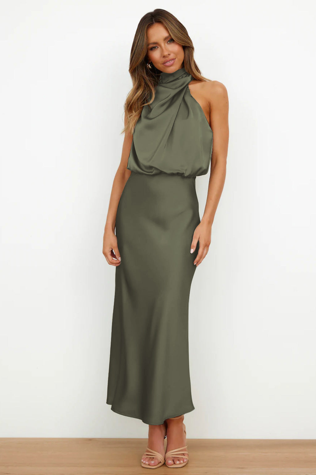 Women’s Dress | Halter Maxi