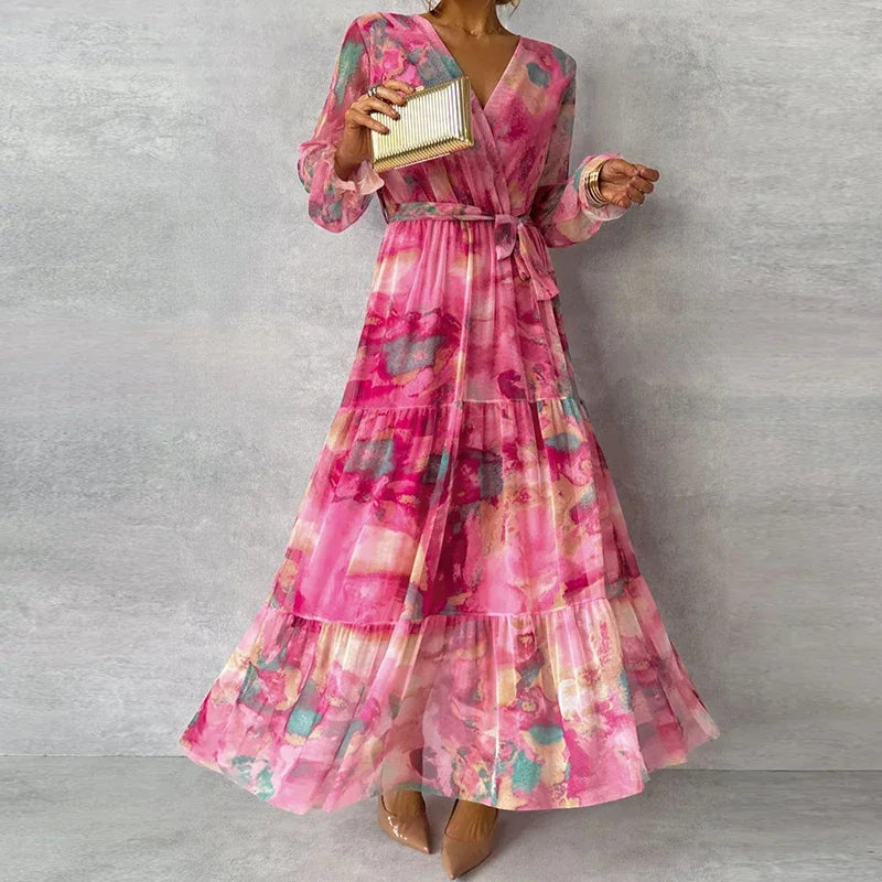 Women’s Dress | Floral Wrap Maxi