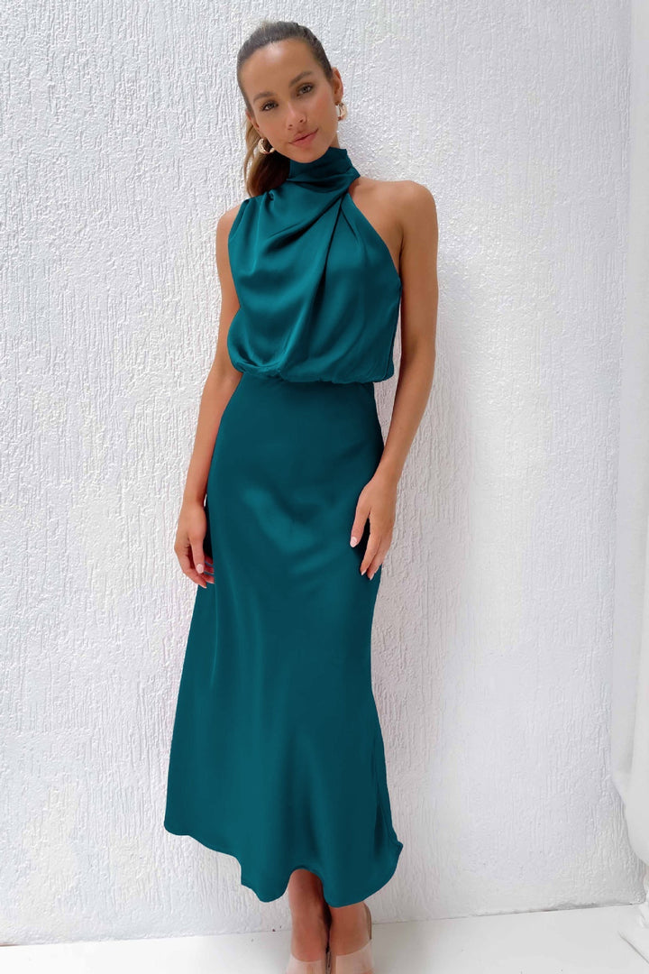 Women’s Dress | Halter Maxi