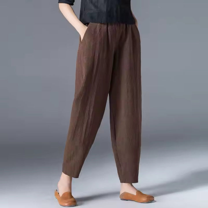 Women’s Trousers | High Waist Tapered Fit