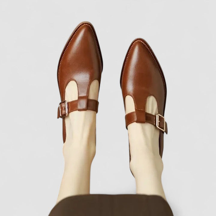 Women’s Mary Jane Shoes | Low Heel Pointed Toe