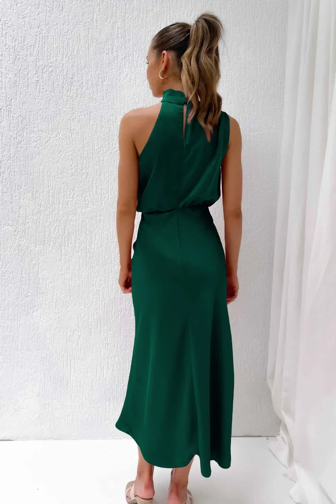 Women’s Dress | Halter Maxi