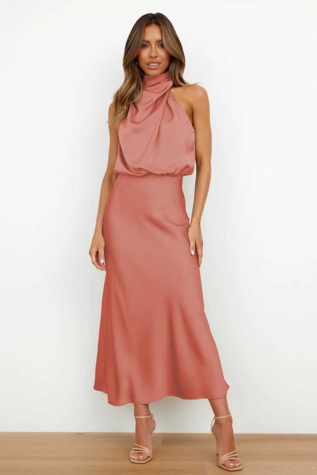Women’s Dress | Halter Maxi