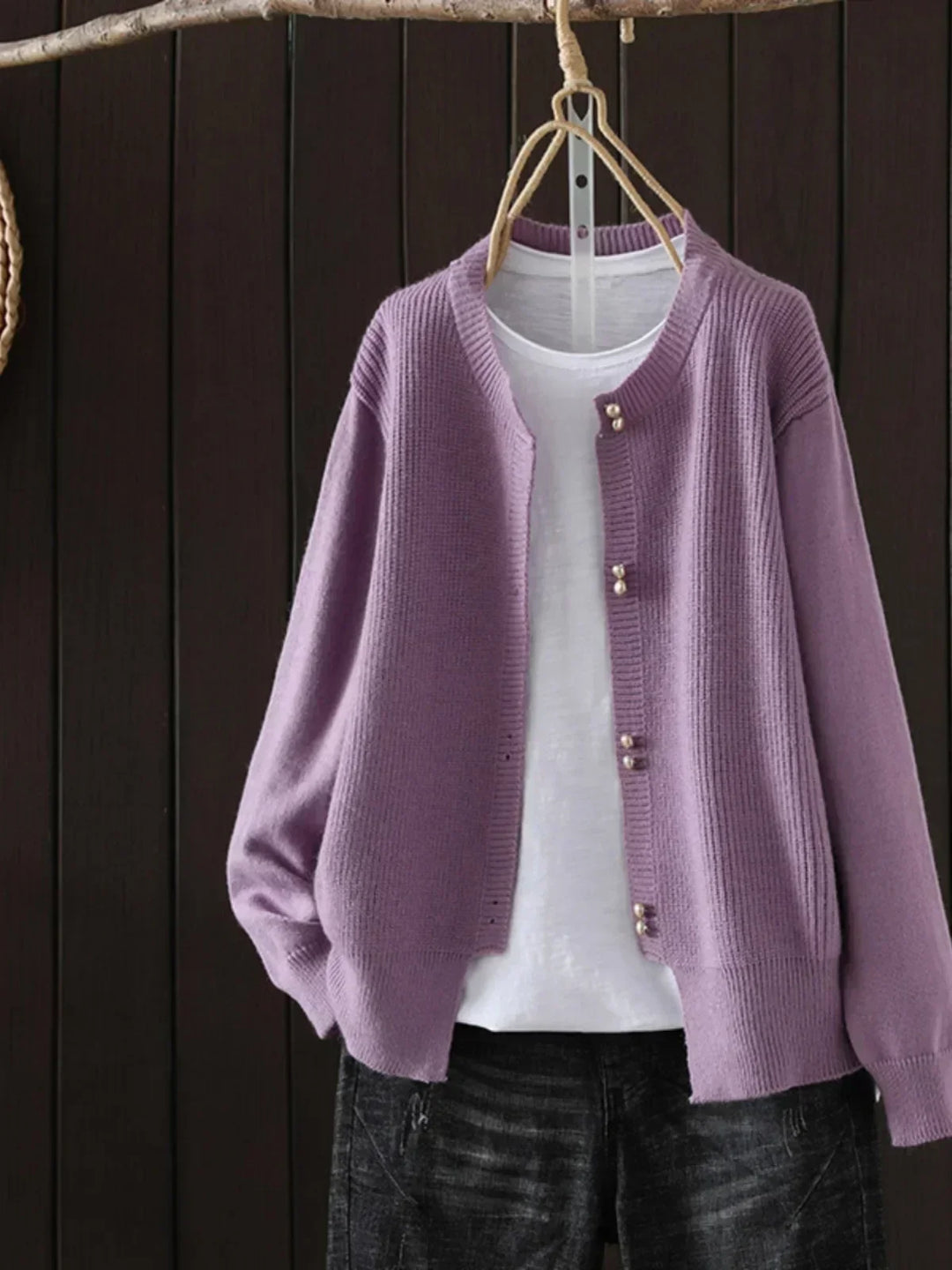Cardigan for Women | Functional Button Closure
