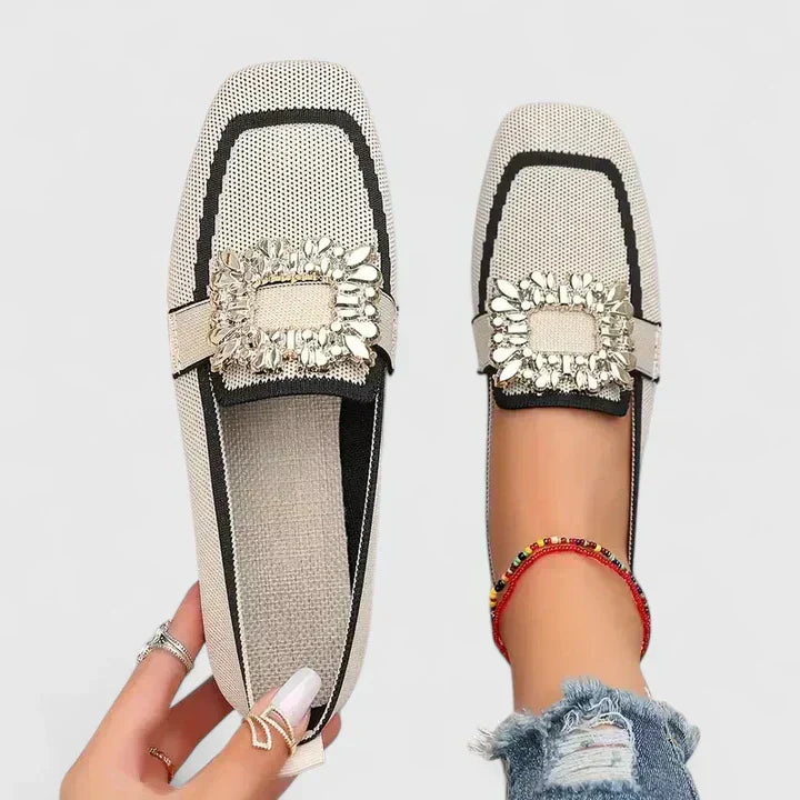 Loafers for Women | Square-Toe with Front Detail